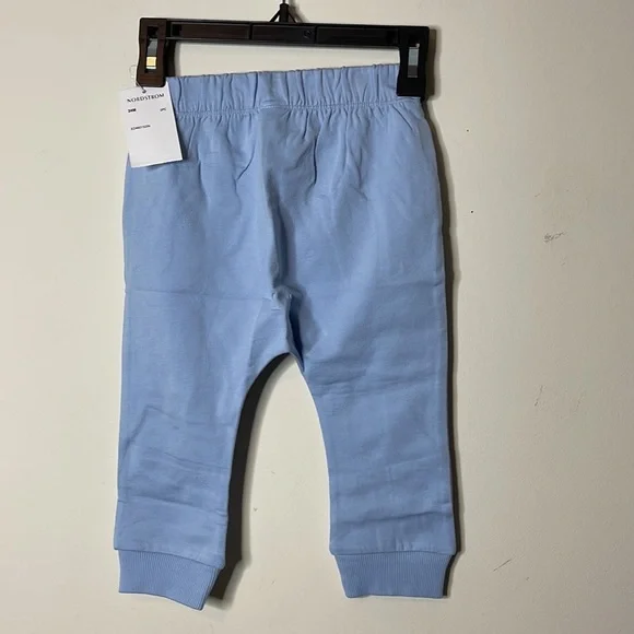 Open Edit Graphic Ivory Cloud Tree Stack Tee & Joggers NWT Size 12 months - Picture 8 of 9